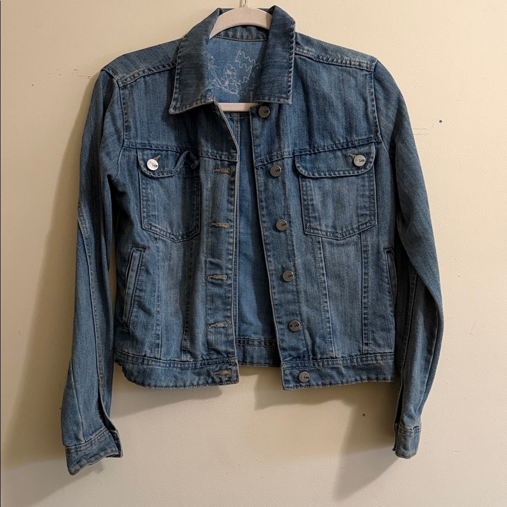 Lee Women's Medium Blue Denim Jacket